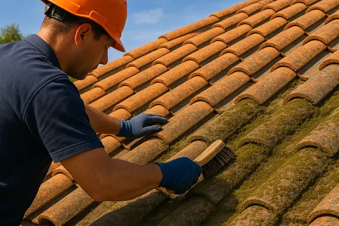 Démoussage de toiture Mignières Eure-et-Loir 28